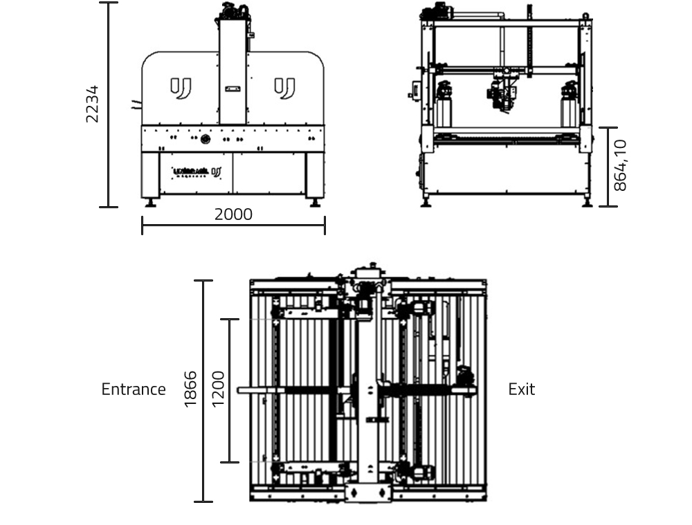 Hot Melt gluing machine